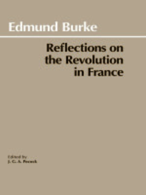 cover image of Reflections on the Revolution in France